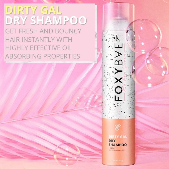 FOXYBAE Dirty Gal Dry Shampoo + Biotin, 2 Oz. - Picture 2 of 13